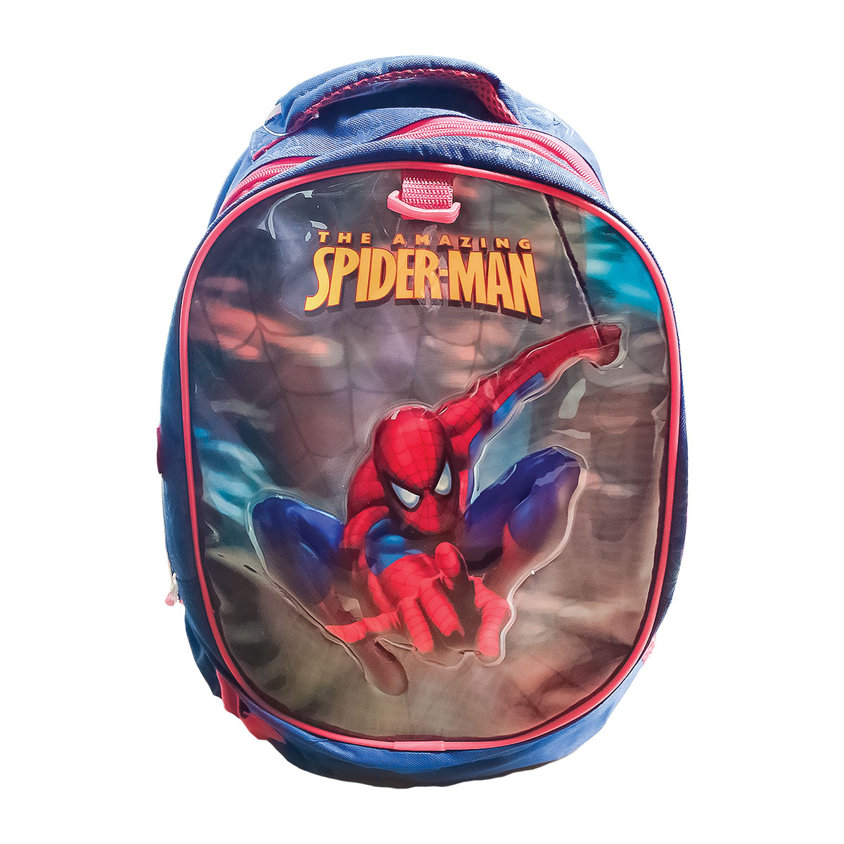 Spiderman SS-mochila c/bolsa frontal  lateral p/telemóvel