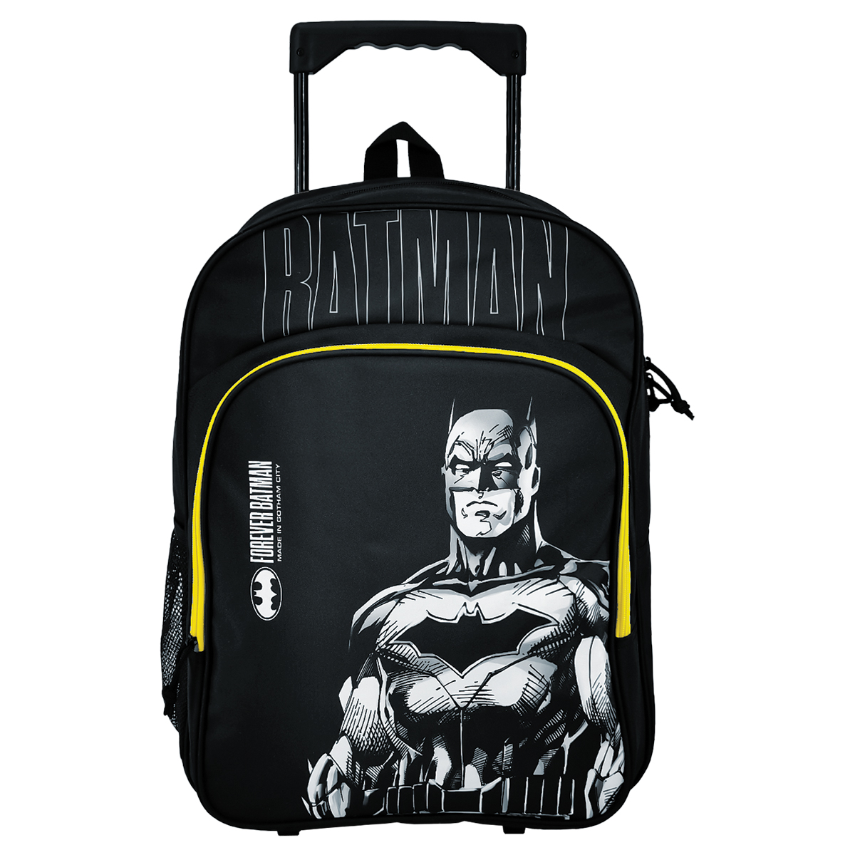 BATMAN-LOGO BLACK-Trolley c/ pega em T 34x45x17cm