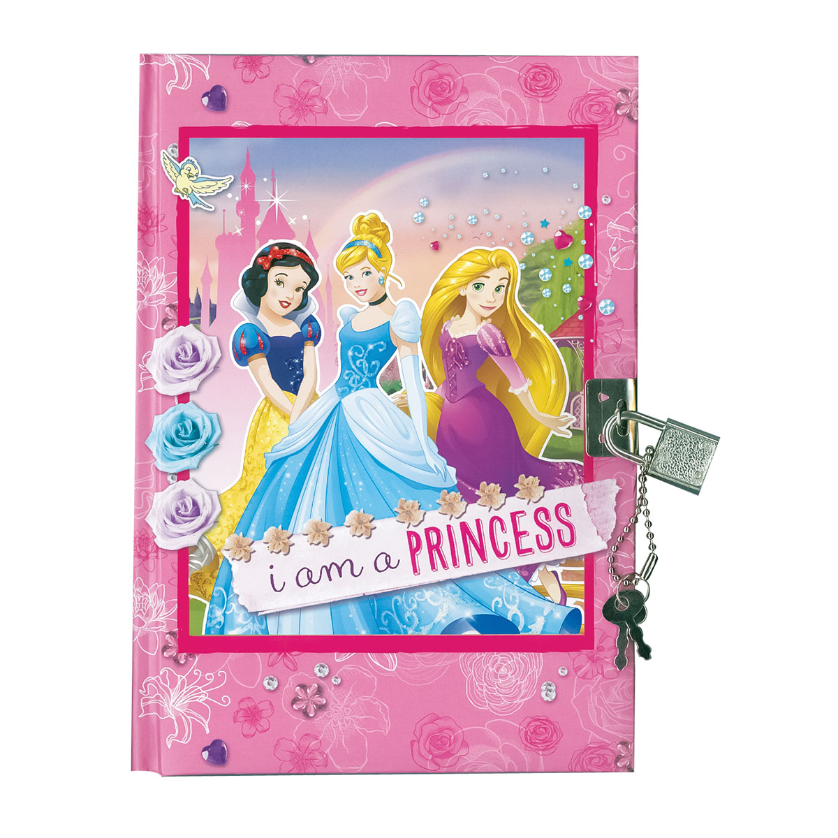 Princess-Diário 14,8x21cm 80fls c/ Cadeado Princess-Diário 14,8x21cm 80fls c/ Cadeado