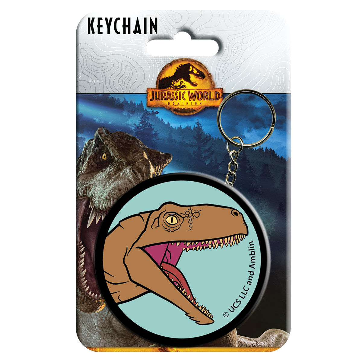 JURASSIC WORLD-RAPTOR-Porta-Chaves de Borracha JURASSIC WORLD-RAPTOR-Porta-Chaves de Borracha