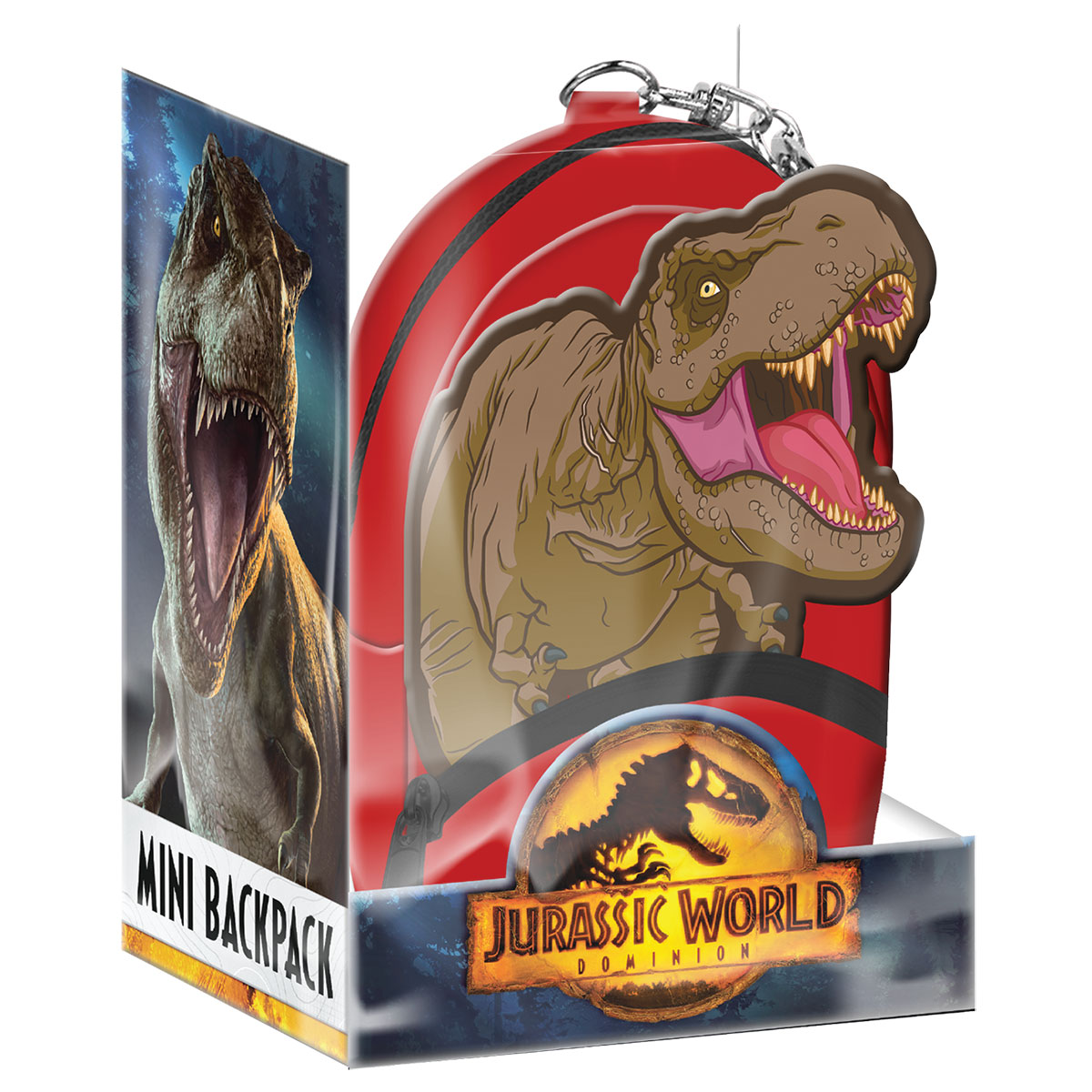 JURASSIC WORLD-T-REX-Set Escrita-Micro Mochila-6 Peças JURASSIC WORLD-T-REX-Set Escrita-Micro Mochila-6 Peças