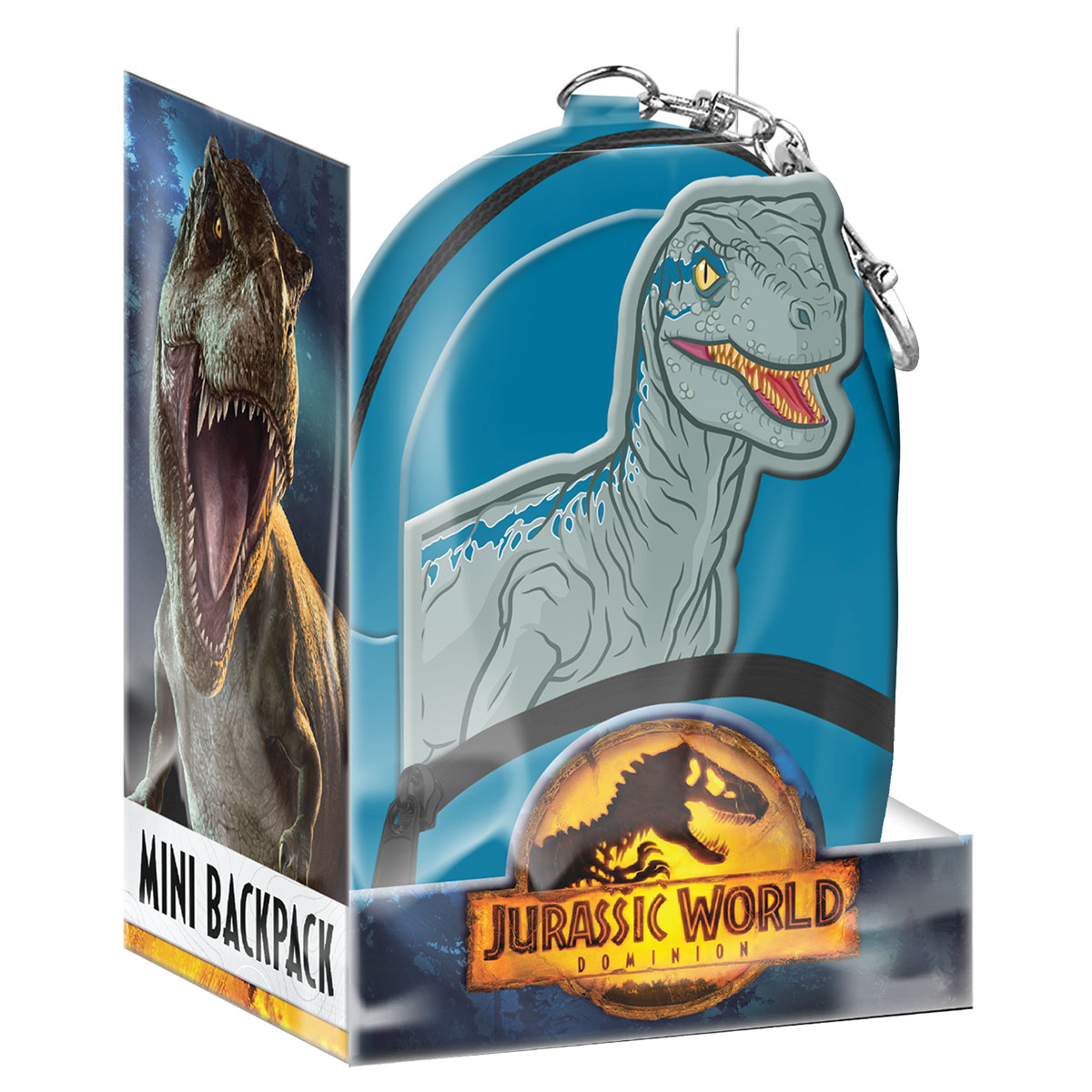 JURASSIC WORLD-BLUE-Set Escrita-Micro Mochila-6 Peças JURASSIC WORLD-BLUE-Set Escrita-Micro Mochila-6 Peças