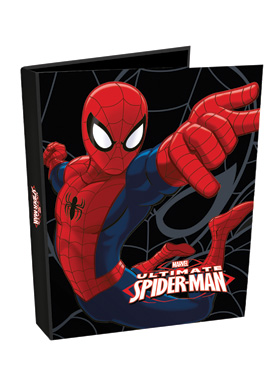 Spiderman-Dossier A4 Cartão Lombada Estreita 2 argolas