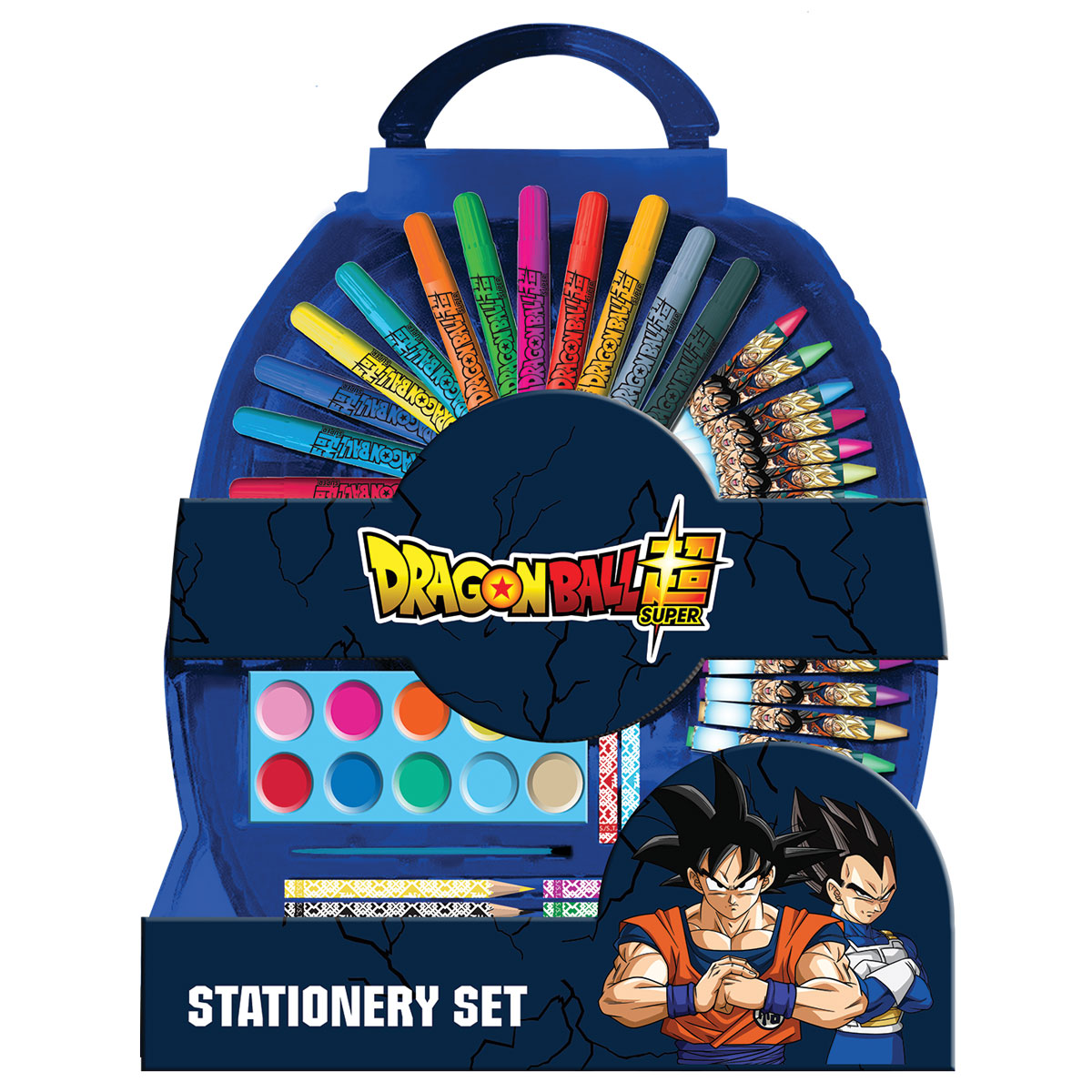 DRAGON BALL-Set p/Colorir Blister Meia Lua-50 Peças DRAGON BALL-Set p/Colorir Blister Meia Lua-50 Peças