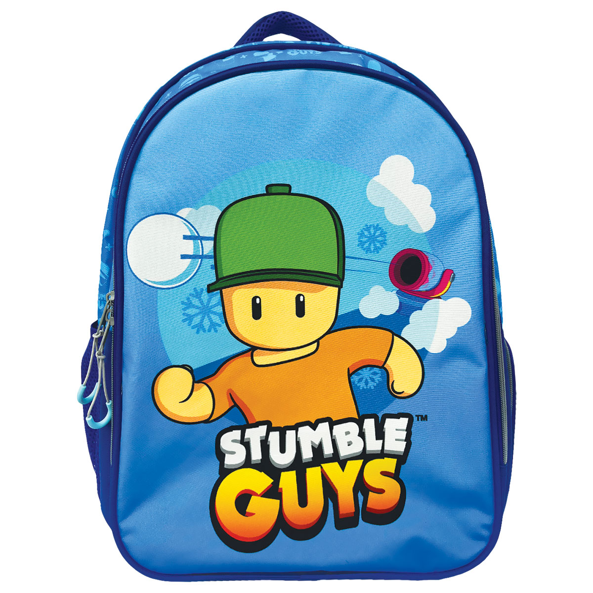 STUMBLE GUYS-Mochila Grande c/ 3 fechos 35x46x20cm