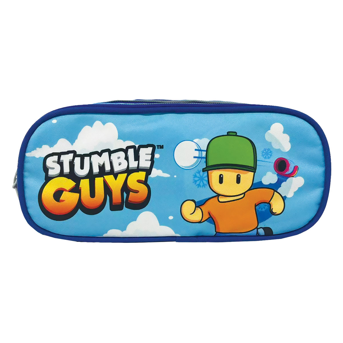 STUMBLE GUYS-Estojo Duplo com Zipper 23x9x7cm