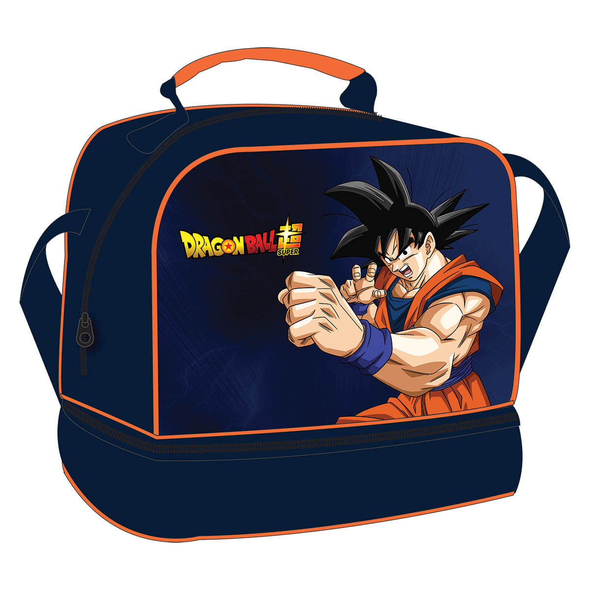 DRAGON BALL-GOKU-Saco de Lanche c/ 2 Compartimentos 21x20x15 DRAGON BALL-GOKU-Saco de Lanche c/ 2 Compartimentos 21x20x15