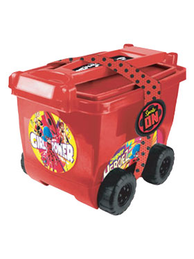 Ladybug -Trolley com pega&carga-30.1X23.5X23cm Ladybug -Trolley com pega&carga-30.1X23.5X23cm