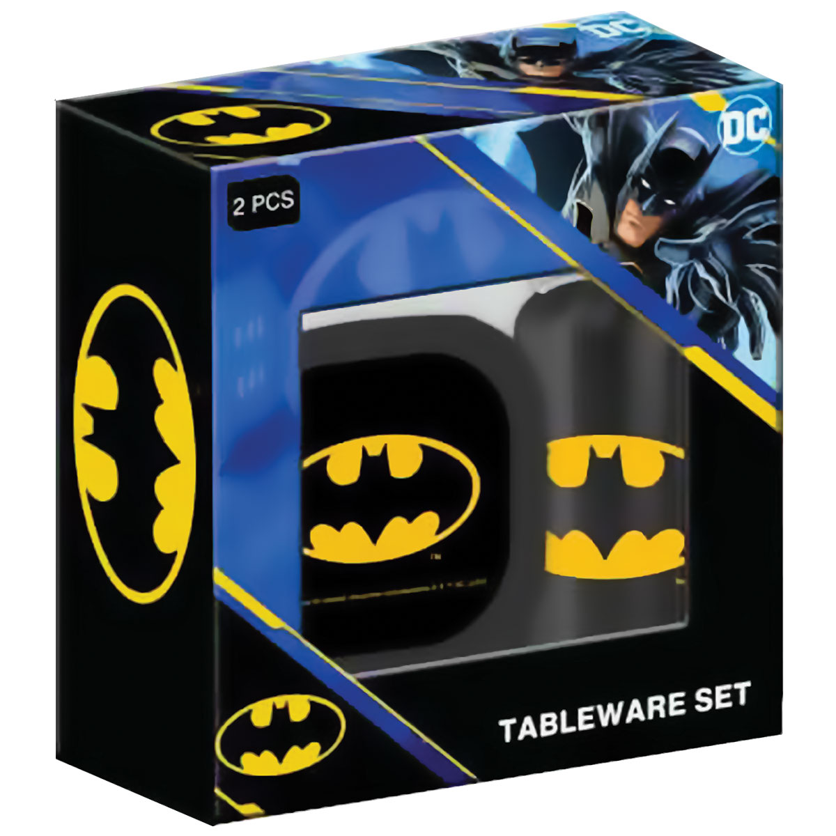 BATMAN-Set c/ Cantil de Aluminio 400ml+Merendeira