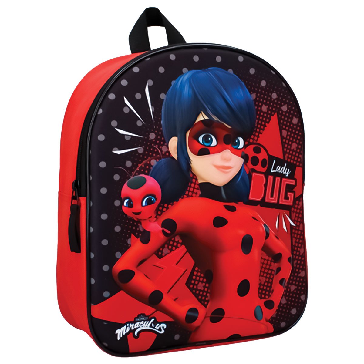 LADYBUG-COURAGE-Mochila Junior 3D 26x32x11cm
