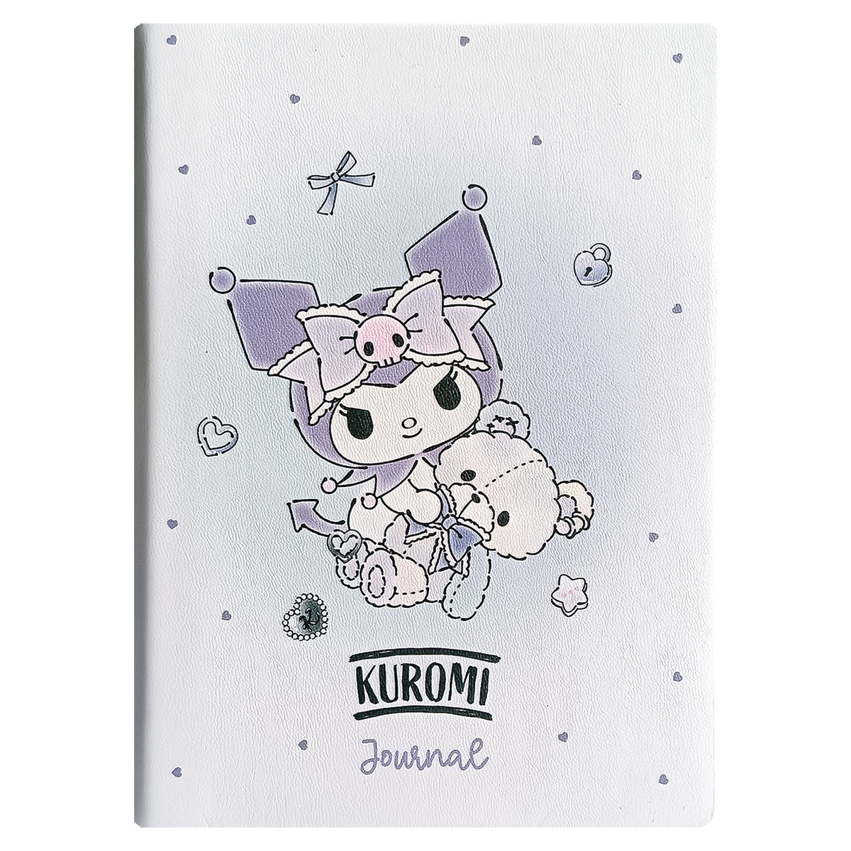 KUROMI-Caderno Notas 13x18cm Capa Flex Linhas 160pg-Pastel