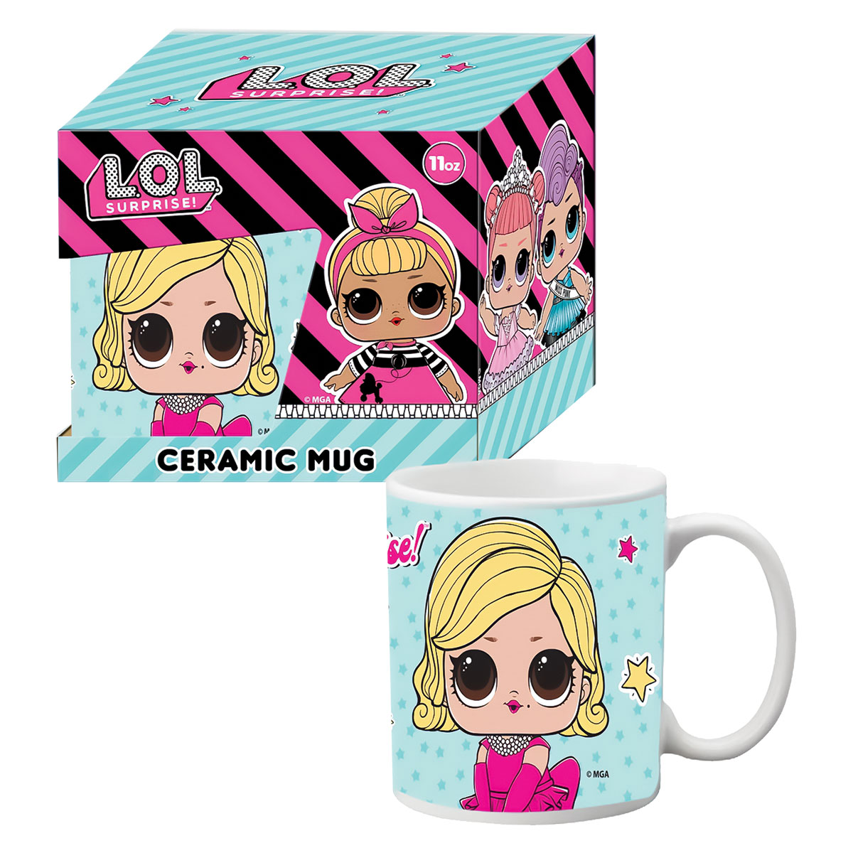 LOL-Caneca de Cerâmica 11oz/300ml em Caixa Presente