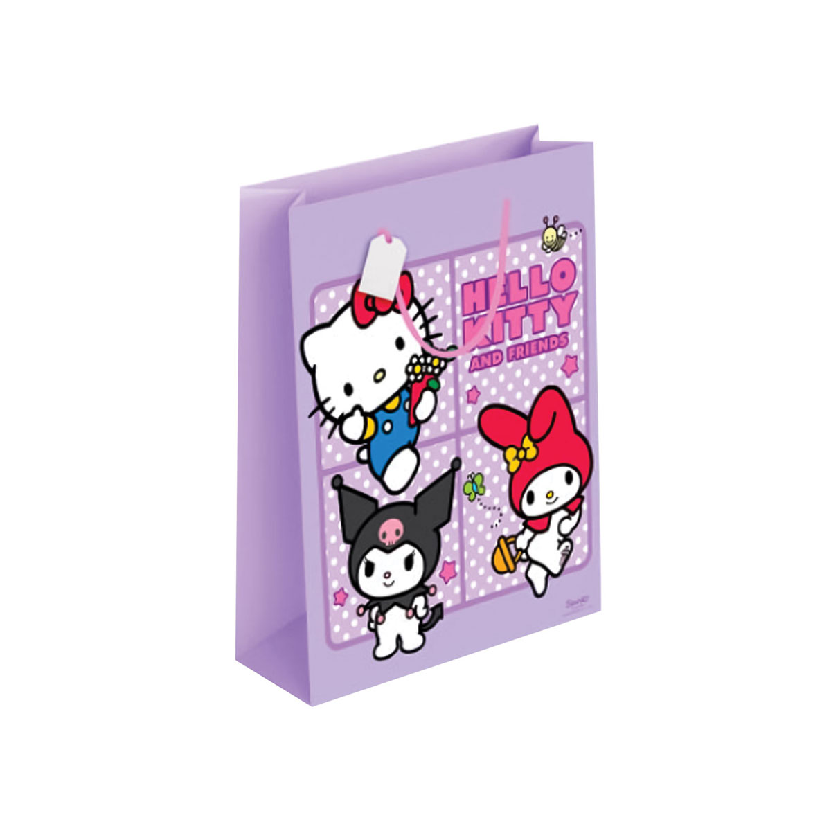 HELLO KITTY-FRIENDS-Saco Prenda-Pequeno-18x23x11cm HELLO KITTY-FRIENDS-Saco Prenda-Pequeno-18x23x11cm