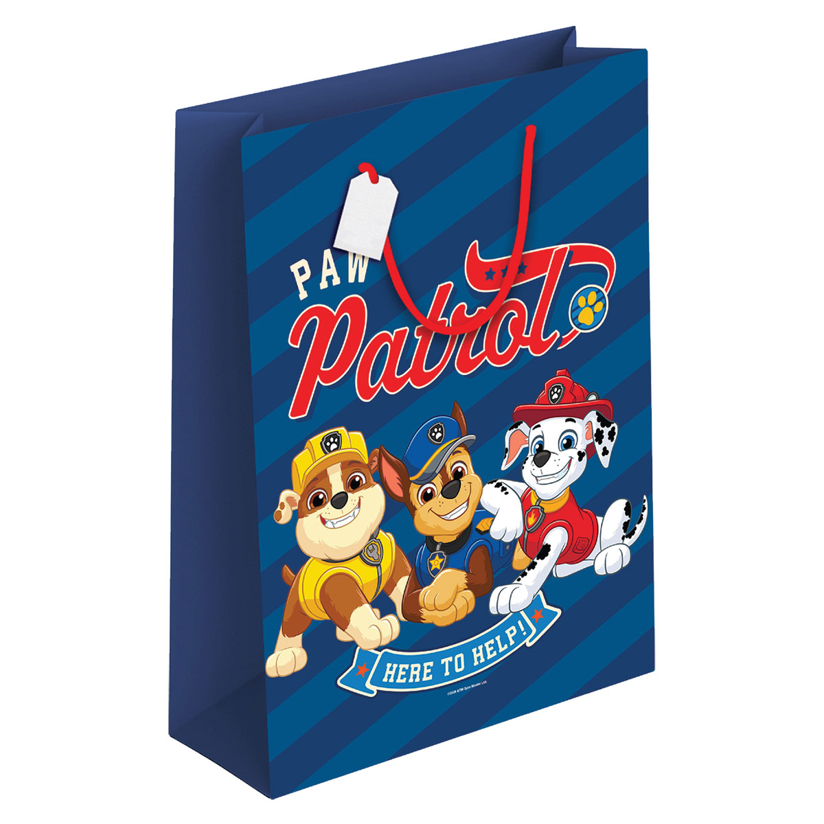 PAW PATROL-Saco Prenda-Grande-33x45x10cm