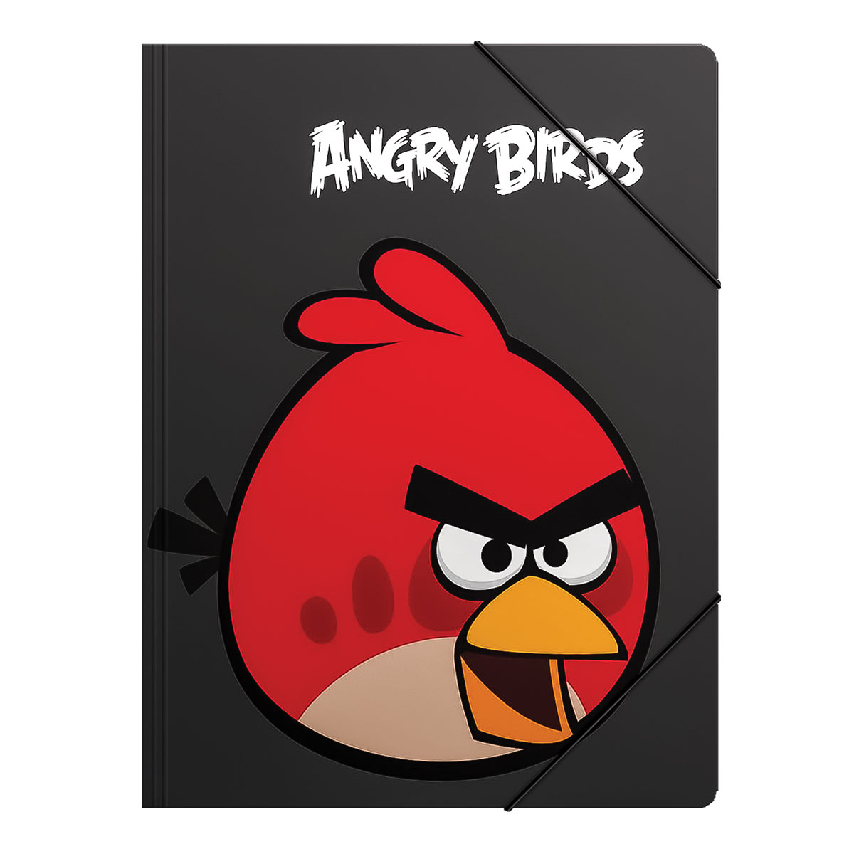 ANGRY BIRDSst-Capa A4 cartão com elástico 24x32cm ANGRY BIRDSst-Capa A4 cartão com elástico 24x32cm