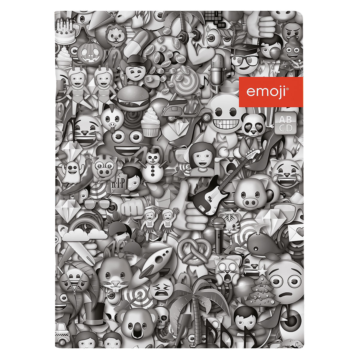 Emoji Urban-Caderno A4 agrafado quadriculado 48fls 80gr Emoji Urban-Caderno A4 agrafado quadriculado 48fls 80gr