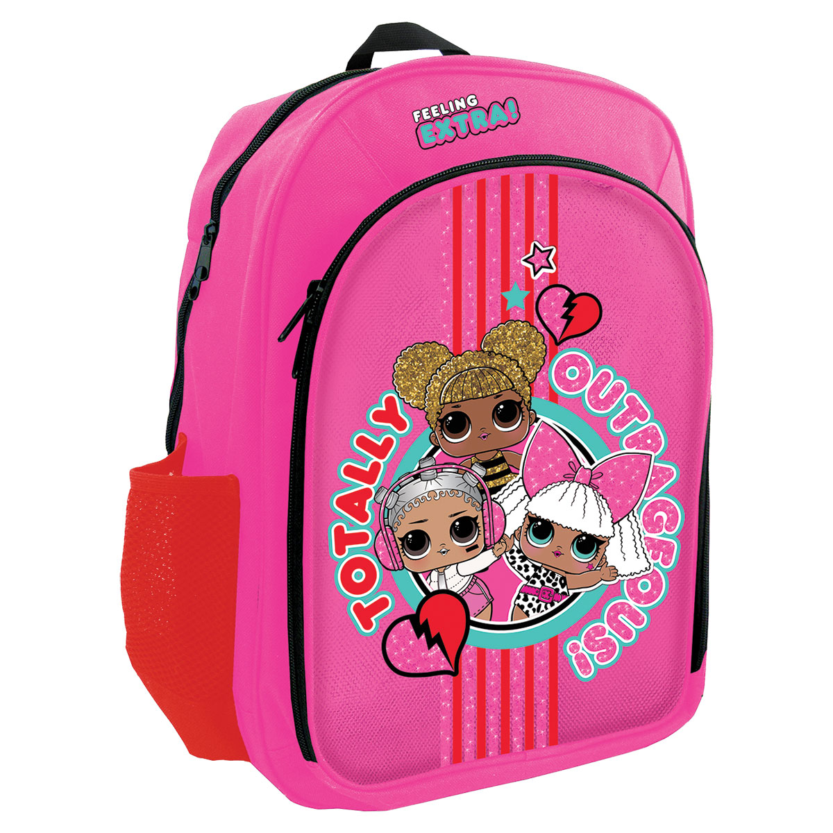 LOL-EXTRA-Mochila Grande c/2 fechos 30x41x16cm