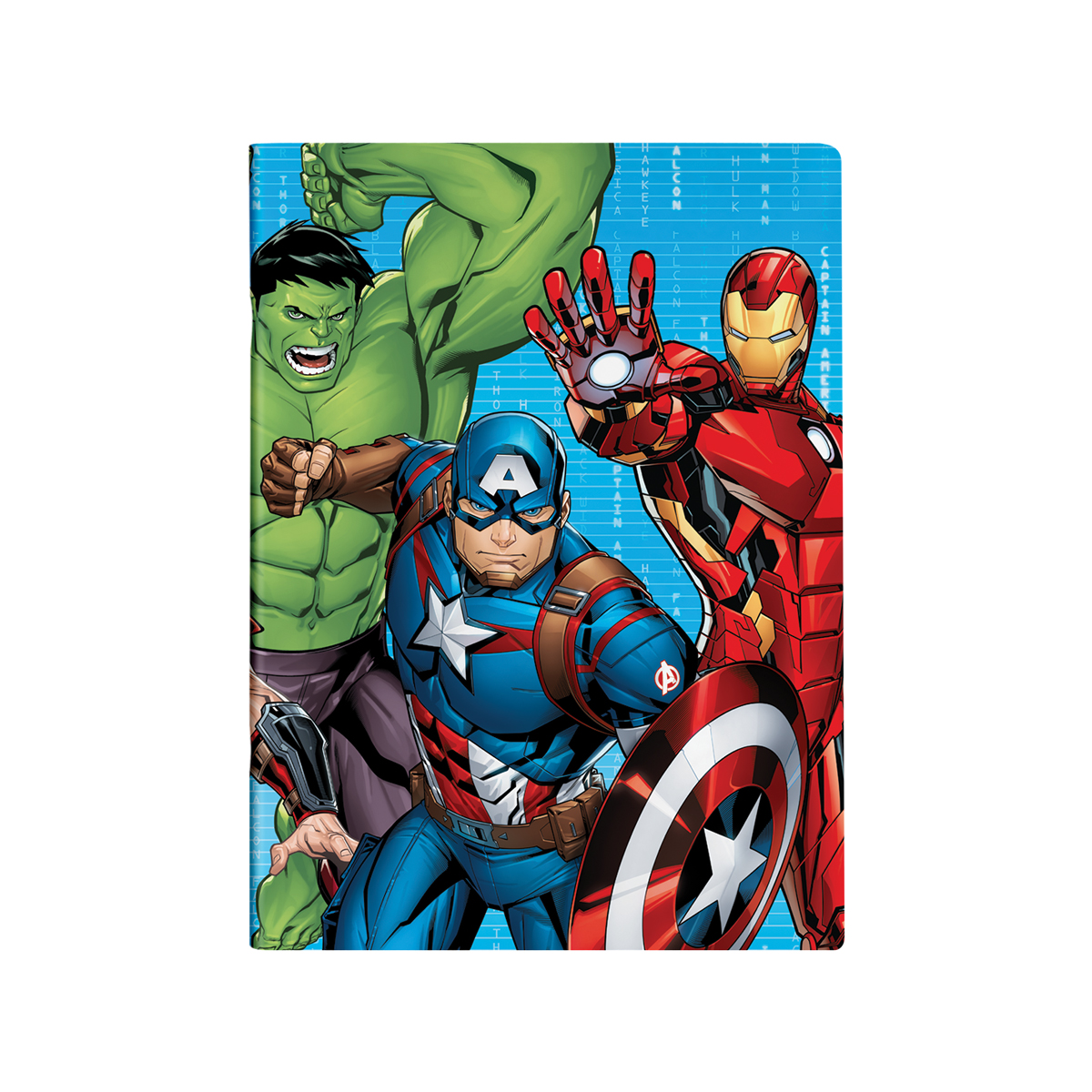 AVENGERS st-Caderno A5 agrafado linhas 40fls