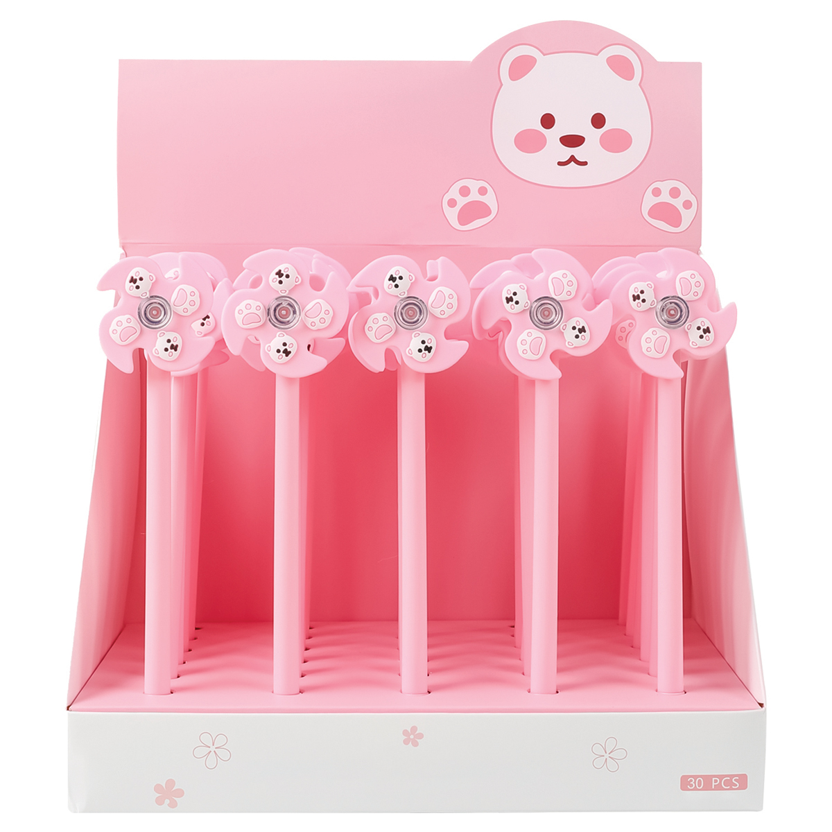 CUTIE CT-Esferográfica c/ Moinho de Vento-Urso-Tinta Preta