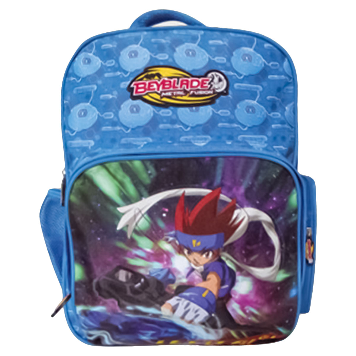BEYBLADE BLUE-Mochila grande Premium 30x40x16cm-EVA