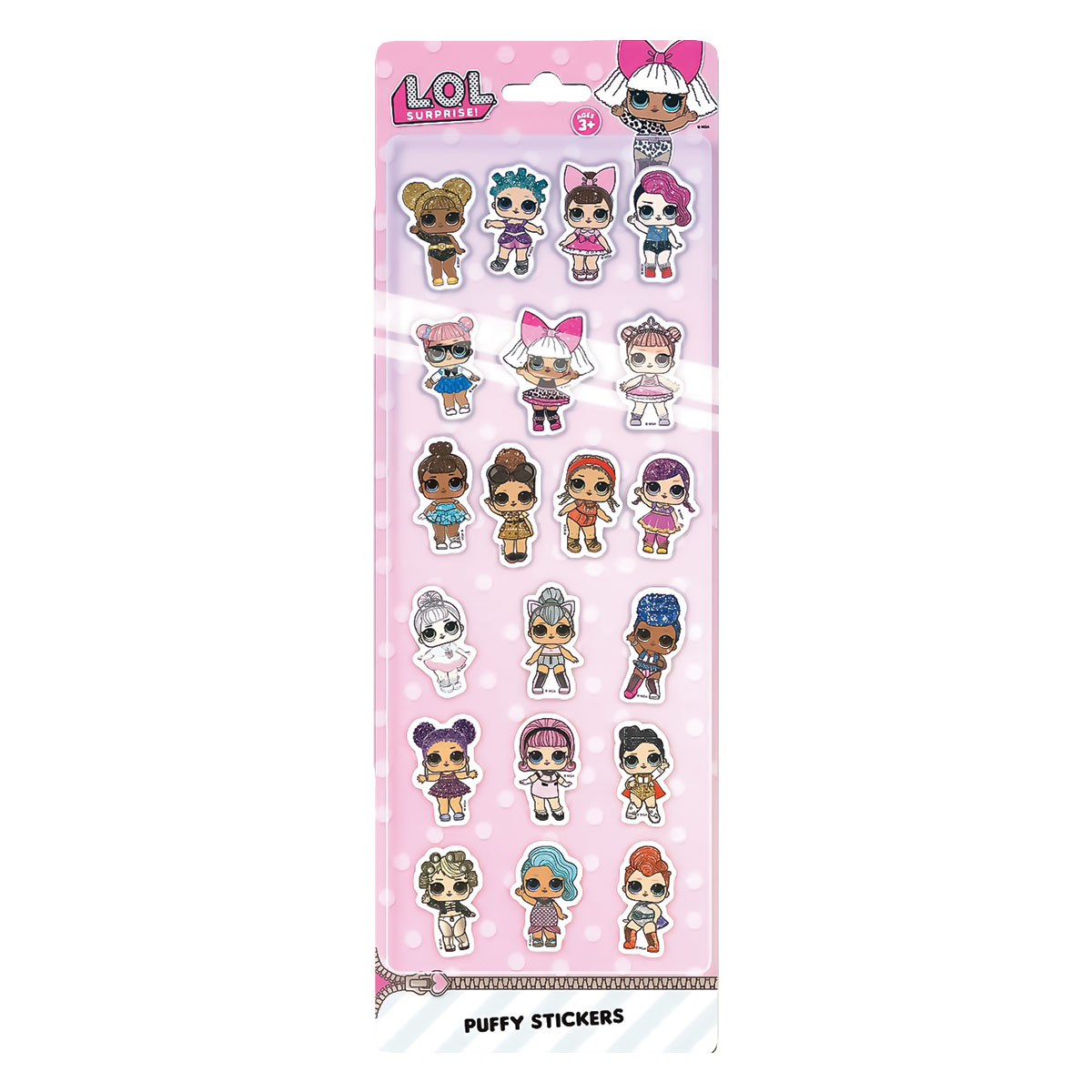 LOL-Etiquetas com Relevo em Blister