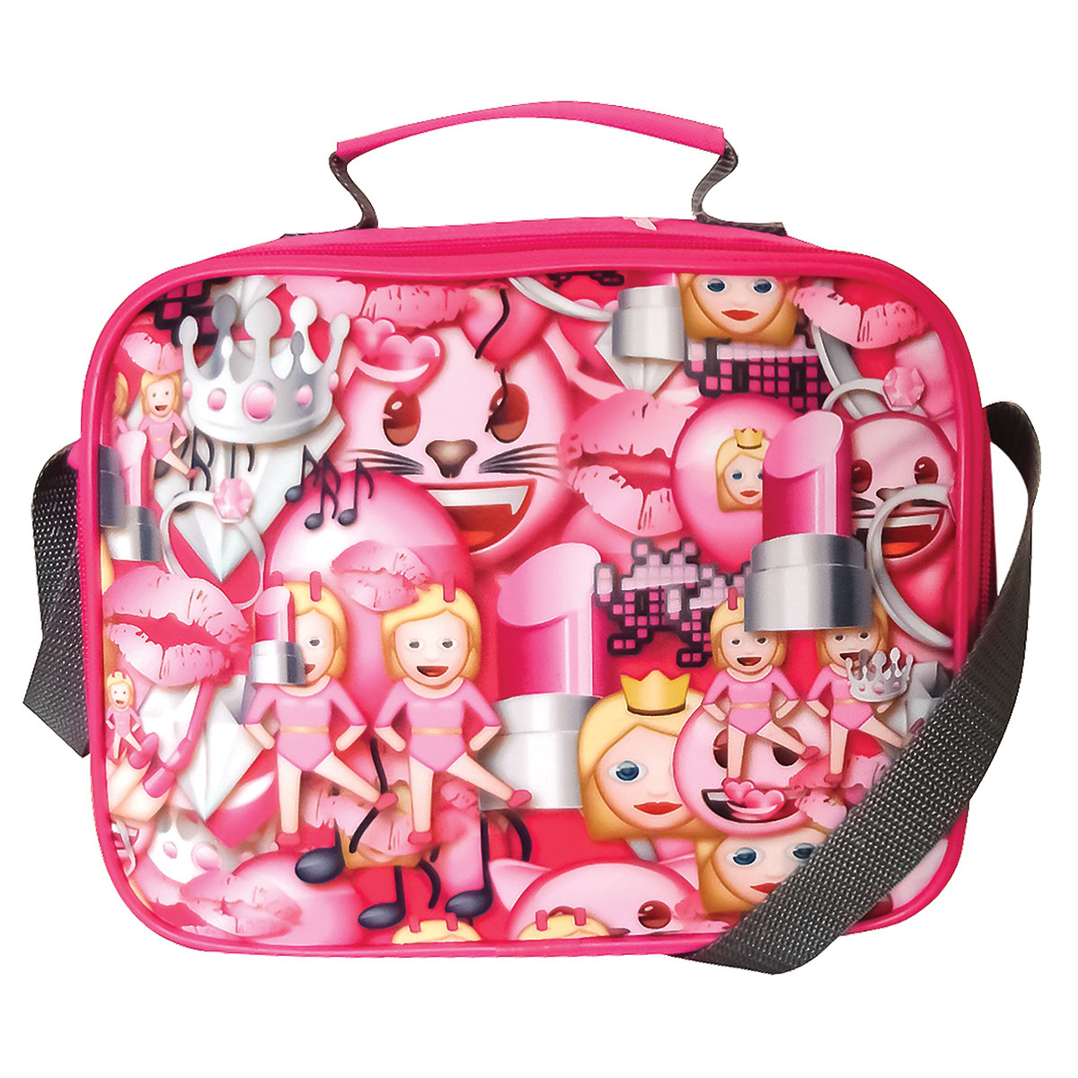 EMOJI AEF-Saco de lanche a tiracolo 22x18x8cm EMOJI AEF-Saco de lanche a tiracolo 22x18x8cm