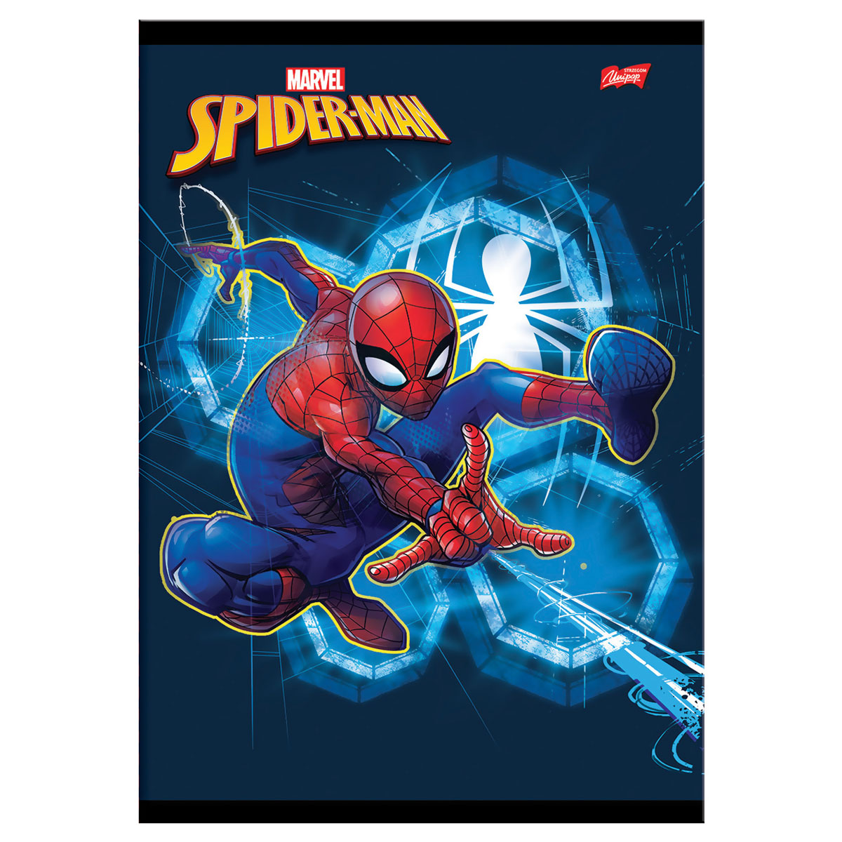 SPIDER-THWIP-Caderno A4 agrafado linhas 80 fls SPIDER-THWIP-Caderno A4 agrafado linhas 80 fls