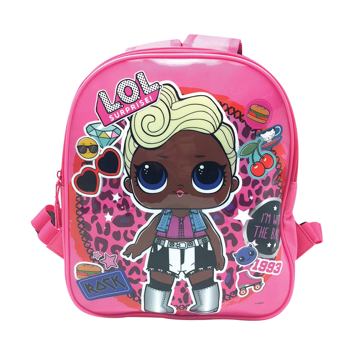 LOL-BORN-Mochila Junior - Reversível 26x32x11cm