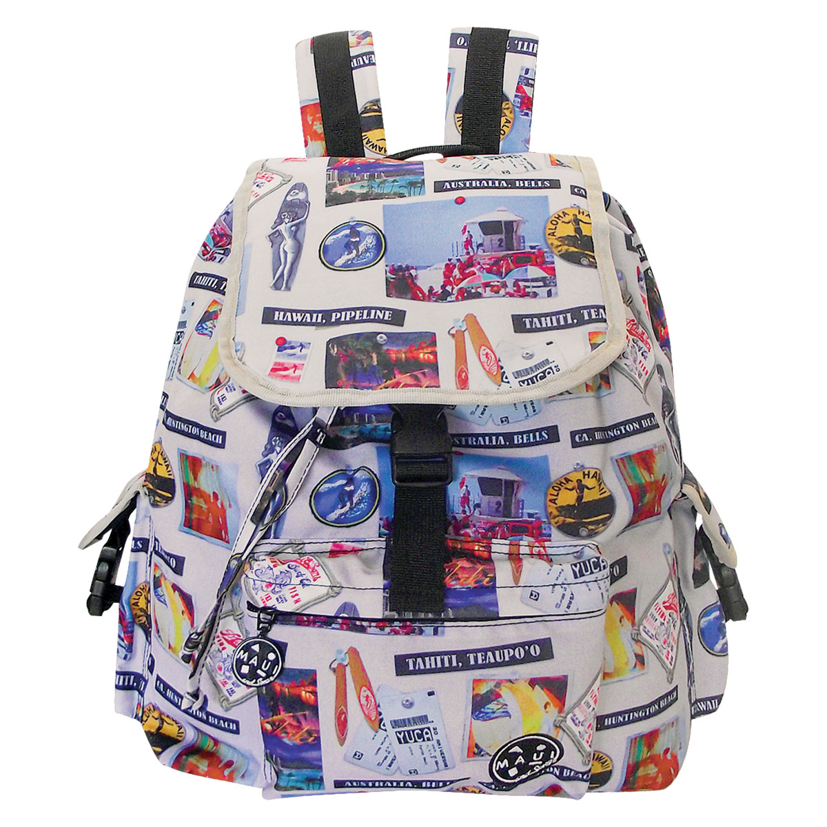 MAUI-Mochila c/ 3 bolsos 30x40x18cm MAUI-Mochila c/ 3 bolsos 30x40x18cm