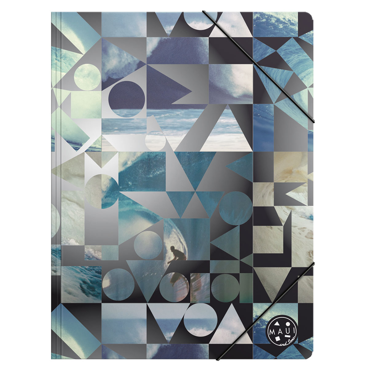 MAUI CUT-Capa A4 cartão com elástico 24x32cm MAUI CUT-Capa A4 cartão com elástico 24x32cm