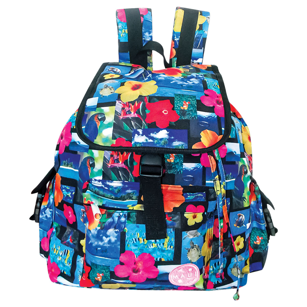 MAUI-Mochila c/ 3 bolsos 30x40x18cm MAUI-Mochila c/ 3 bolsos 30x40x18cm