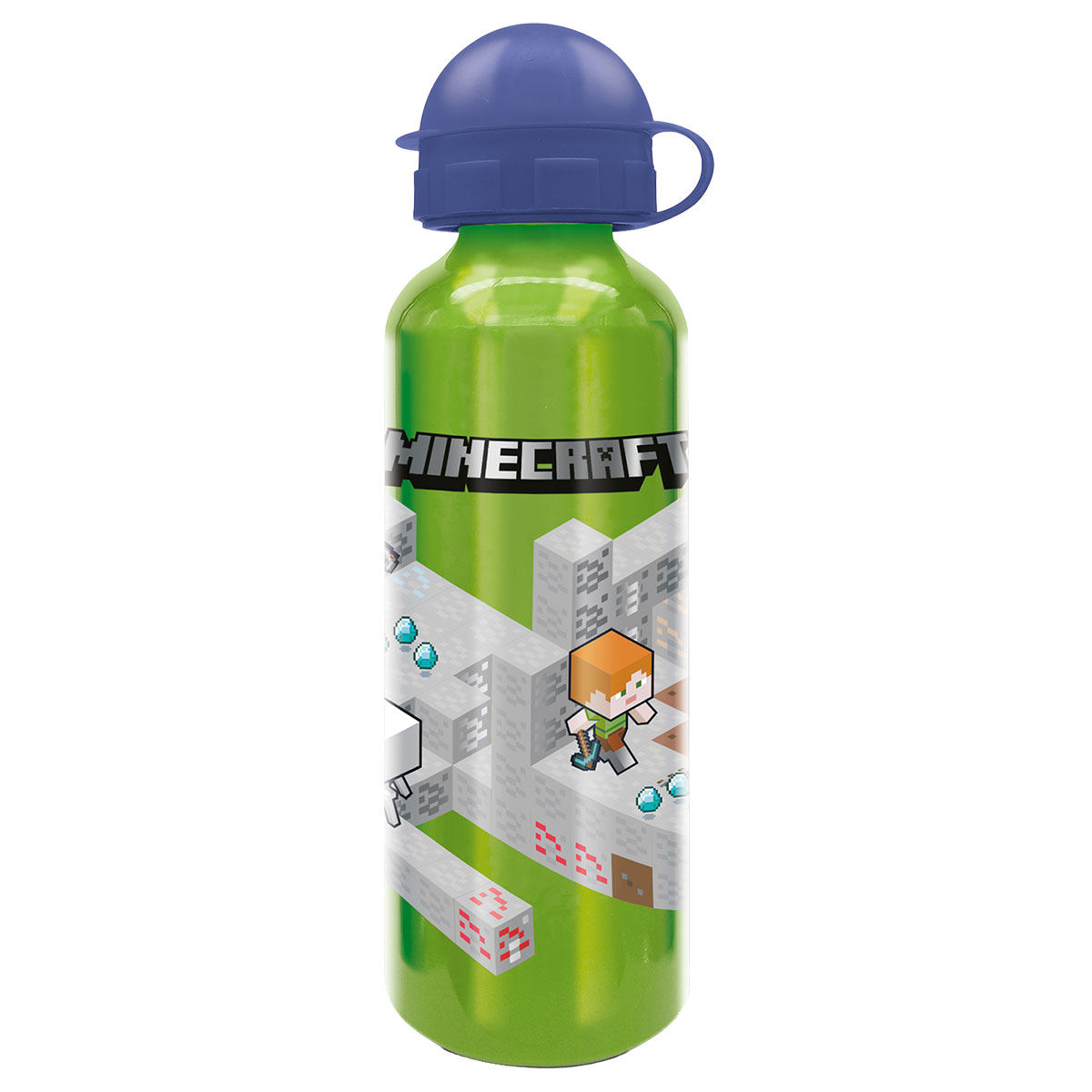 MINECRAFT-Cantil de Aluminio 530ml
