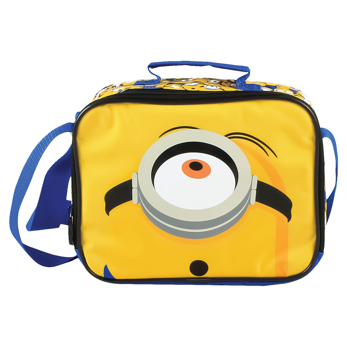 MINIONS-EYES UP-Saco de Lanche a Tiracolo 25x20x9 cm
