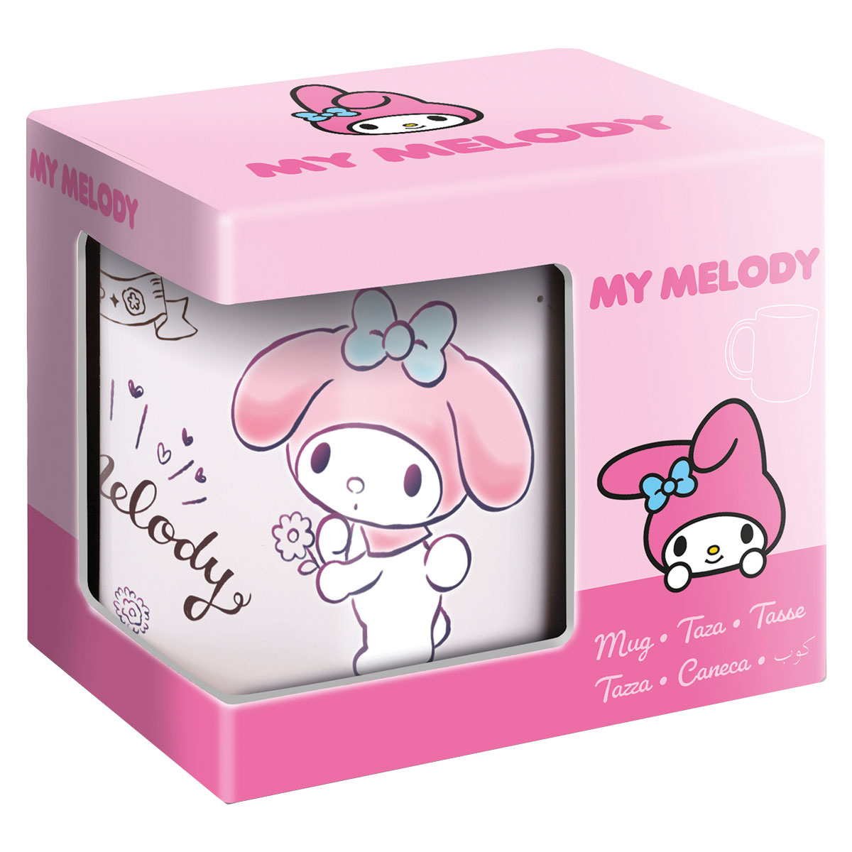 MY MELODY-Caneca Cerâmica 11oz/325ml Caixa Presente