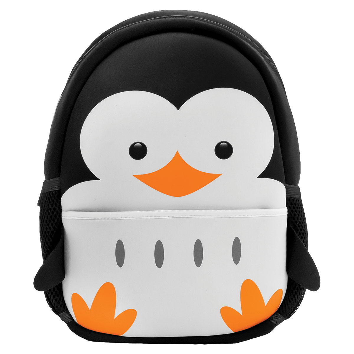 ANIMALS-Mochila Junior em Neoprene-Pinguim-21x30x10cm ANIMALS-Mochila Junior em Neoprene-Pinguim-21x30x10cm