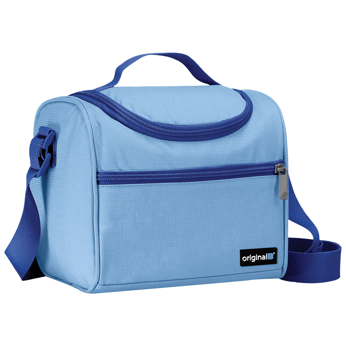 OBAGS-PASTEL2-Saco de Lanche Estilo Baú 26x21x15cm-Azul OBAGS-PASTEL2-Saco de Lanche Estilo Baú 26x21x15cm-Azul