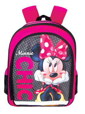 MINNIE-Mochila c/ 2 bolsos laterais