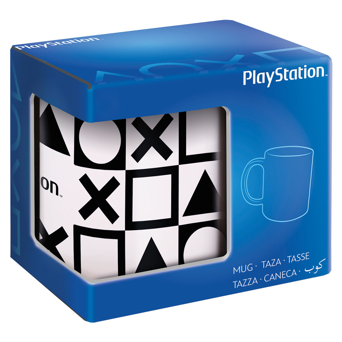 PLAYSTATION-Caneca Cerâmica 11oz/325ml Caixa Presente
