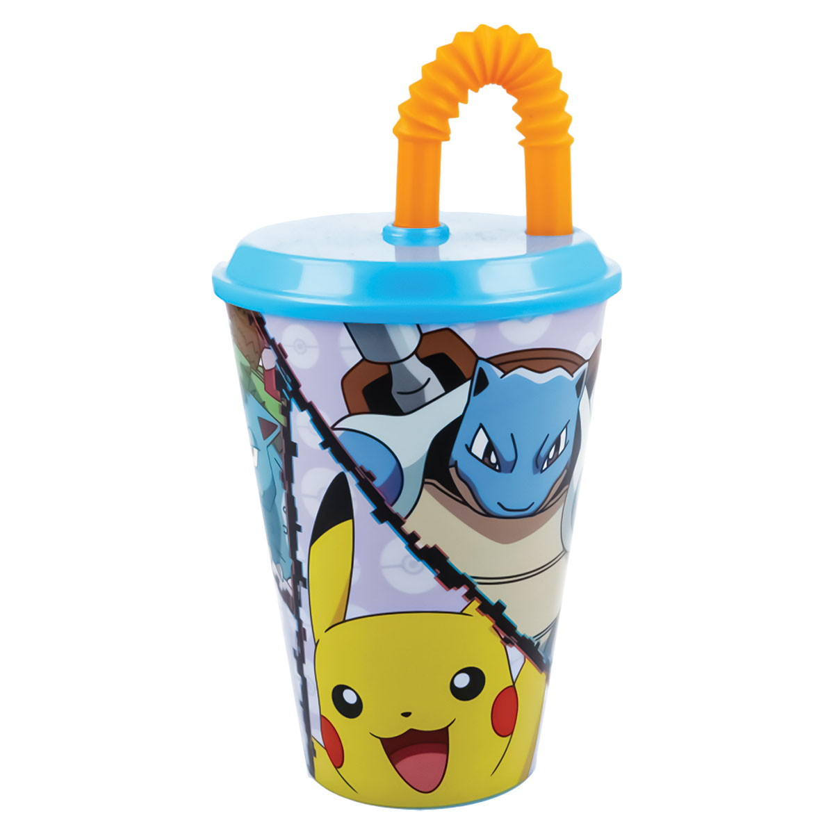 POKEMON-Copo Reutilizável PP com Palhinha 430ml POKEMON-Copo Reutilizável PP com Palhinha 430ml