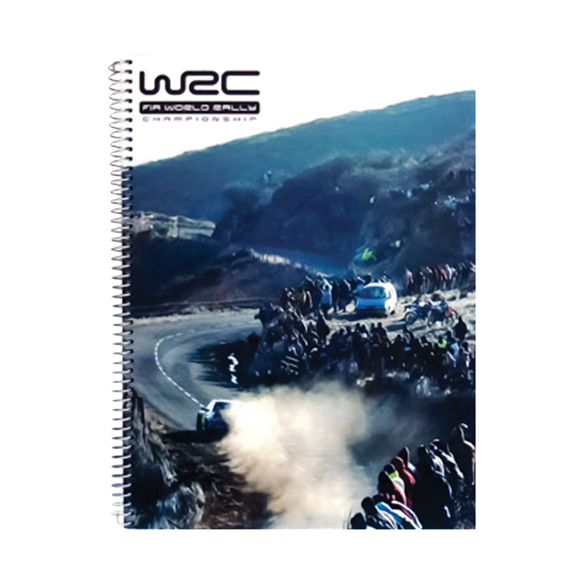 WRC - Caderno A5 quadriculado espiral capa dura 100 fol 70gr WRC - Caderno A5 quadriculado espiral capa dura 100 fol 70gr