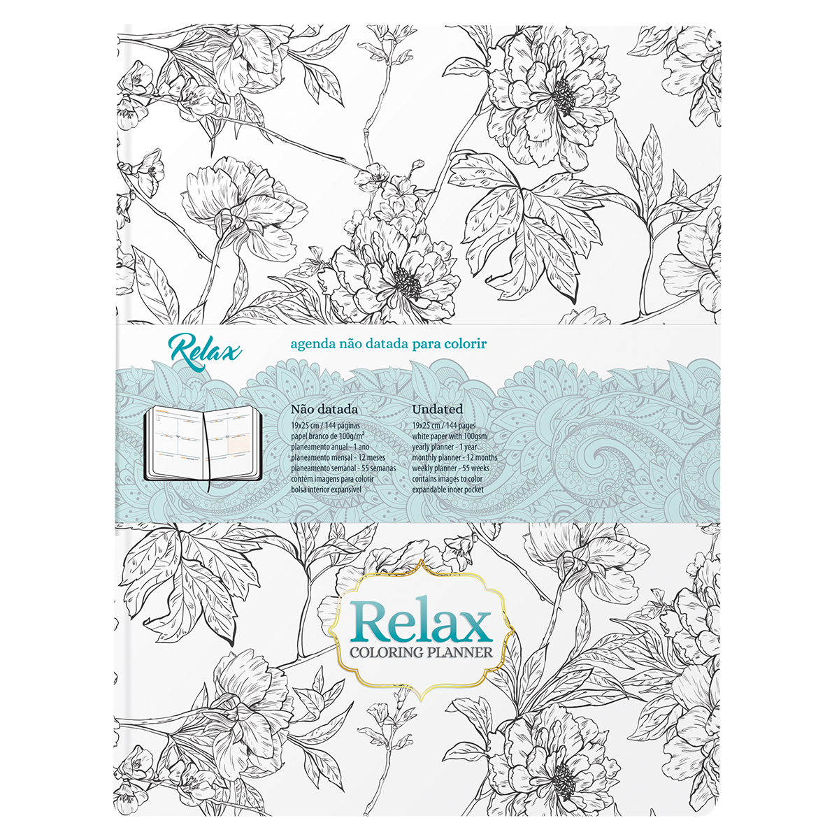 ZEN-Agenda Semanal A4 (19x25cm-P04) Papel Branco-Intemporal ZEN-Agenda Semanal A4 (19x25cm-P04) Papel Branco-Intemporal