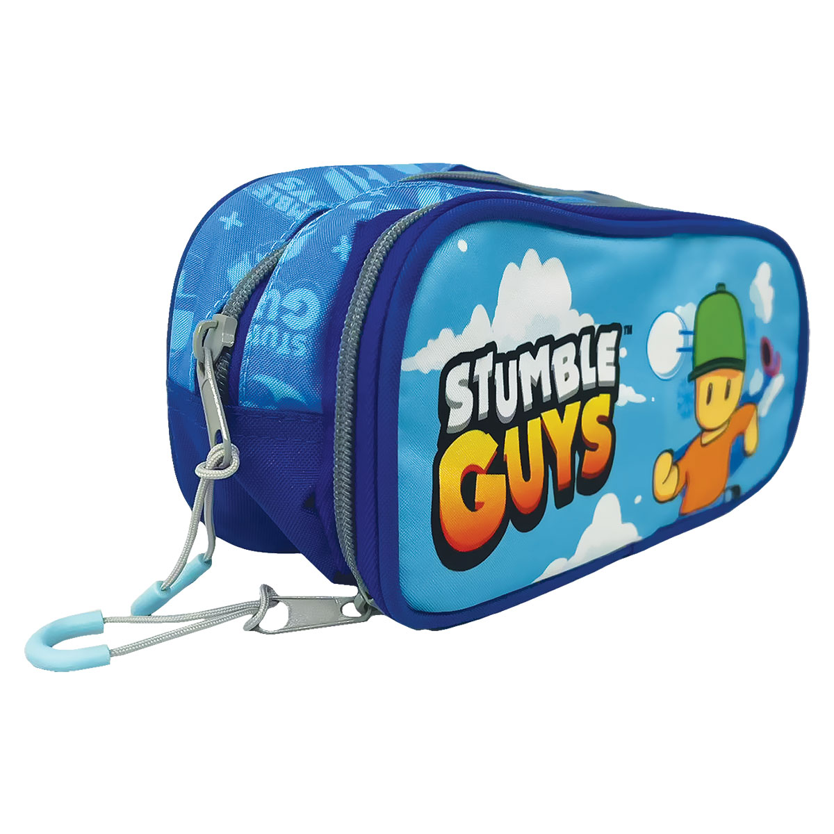STUMBLE GUYS-Estojo Duplo com Zipper 23x9x7cm