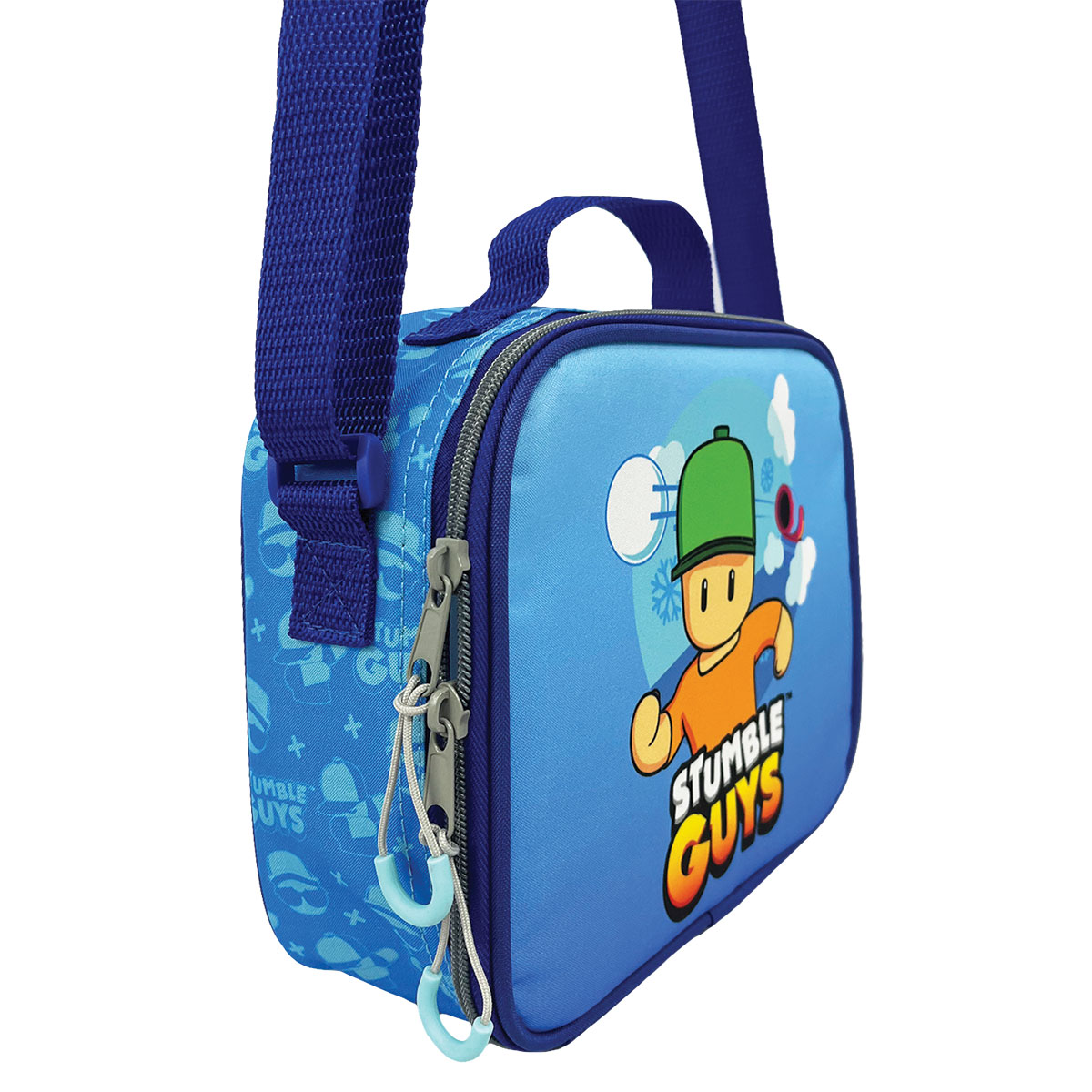 STUMBLE GUYS-Saco de Lanche a tiracolo  22X18X8cm