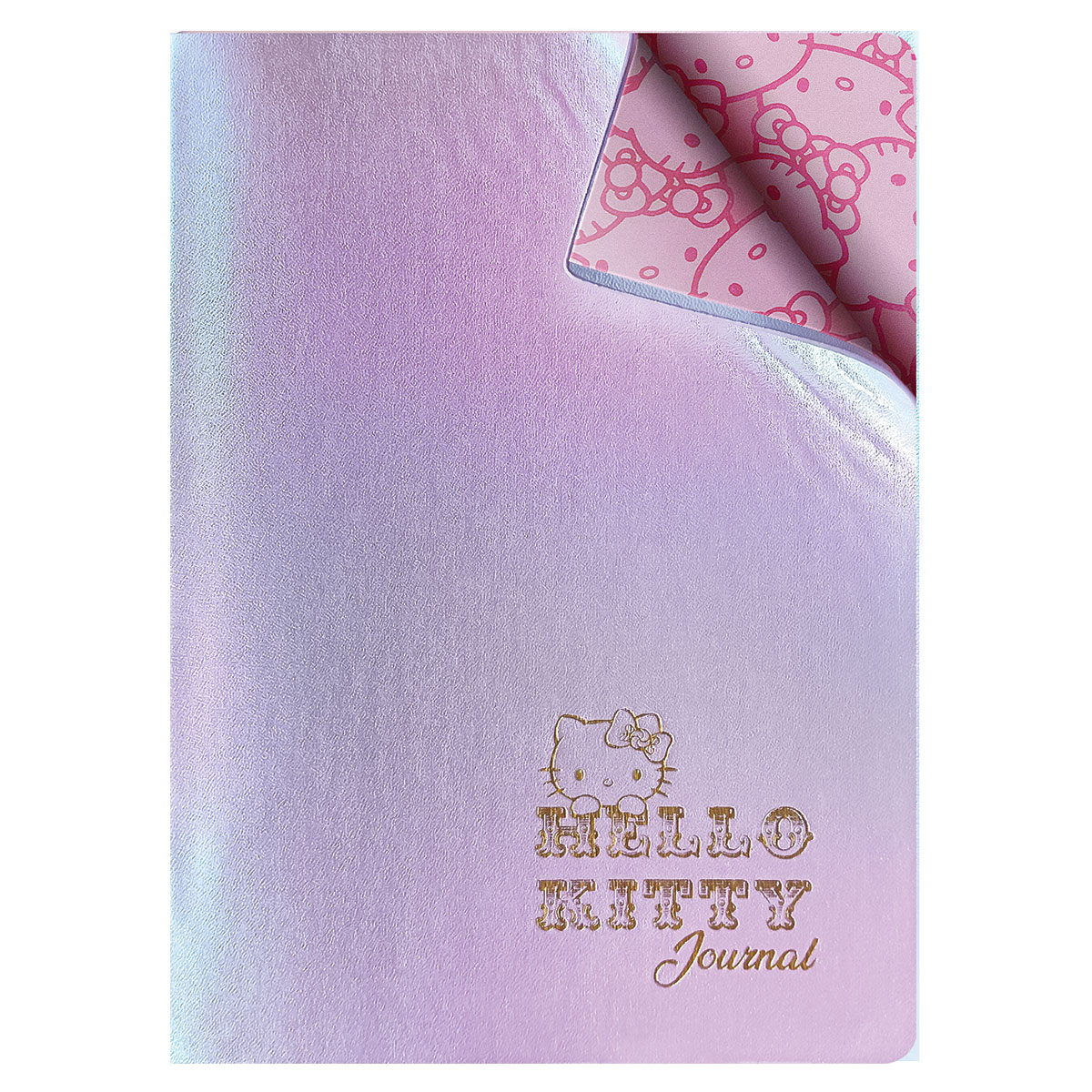 HKITTY-Caderno Notas 13x18cm Capa Flex Linhas 160pg-Holo