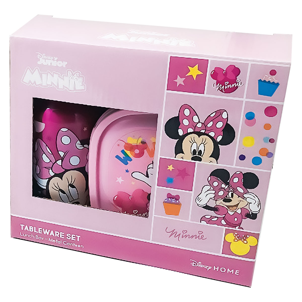 MINNIE-Set c/ Cantil de Aluminio 400ml+Merendeira
