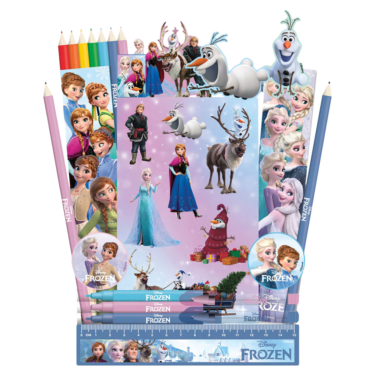 FROZEN-Calendário do Advento-24 Peças-Stan