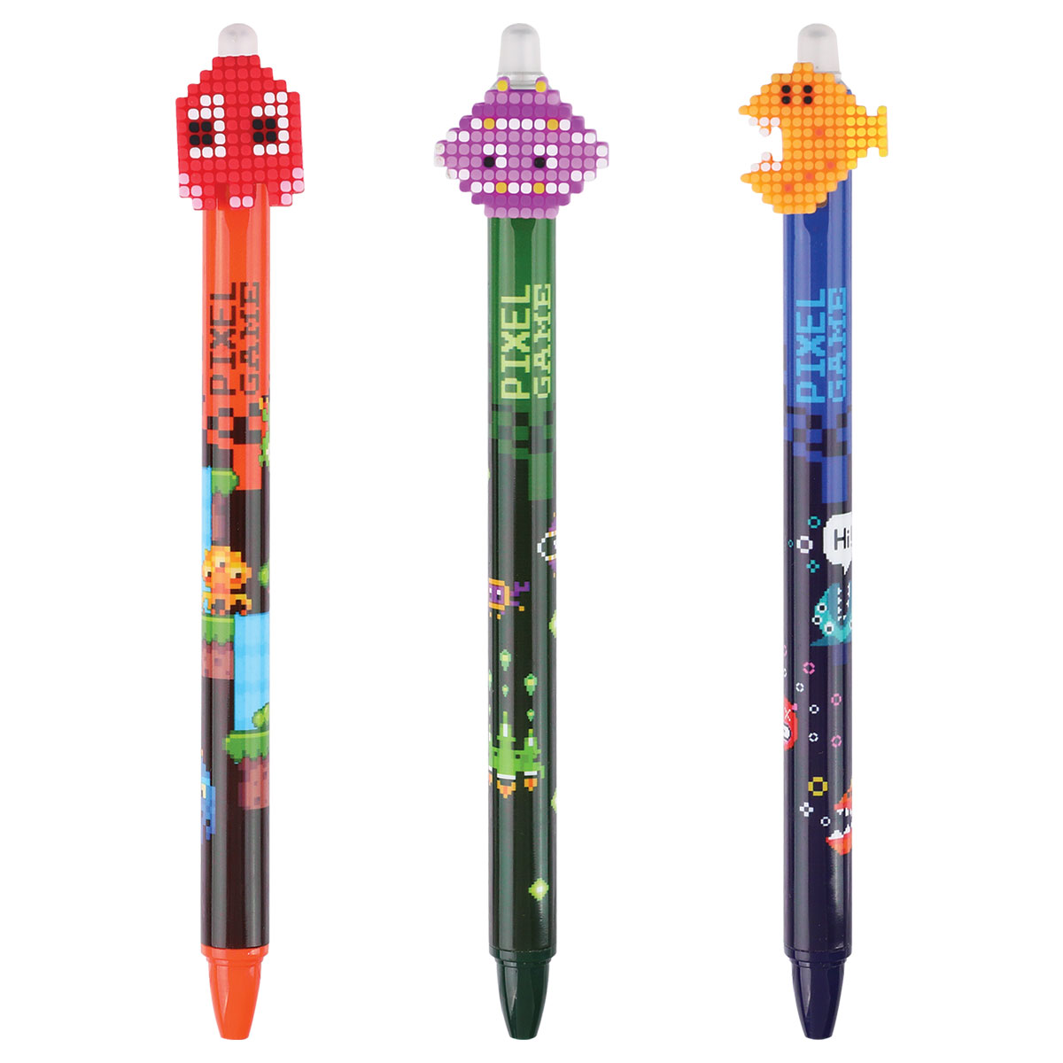 CUTE CT-Esferográfica Gel Apagável-Azul-Jogos