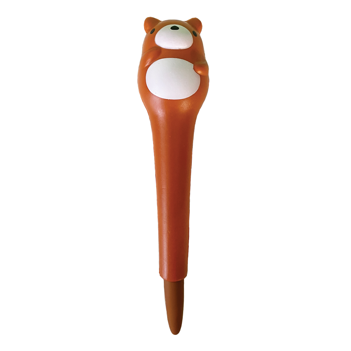 CUTE CT-Esferográfica Gel Squishy-Preta-Urso
