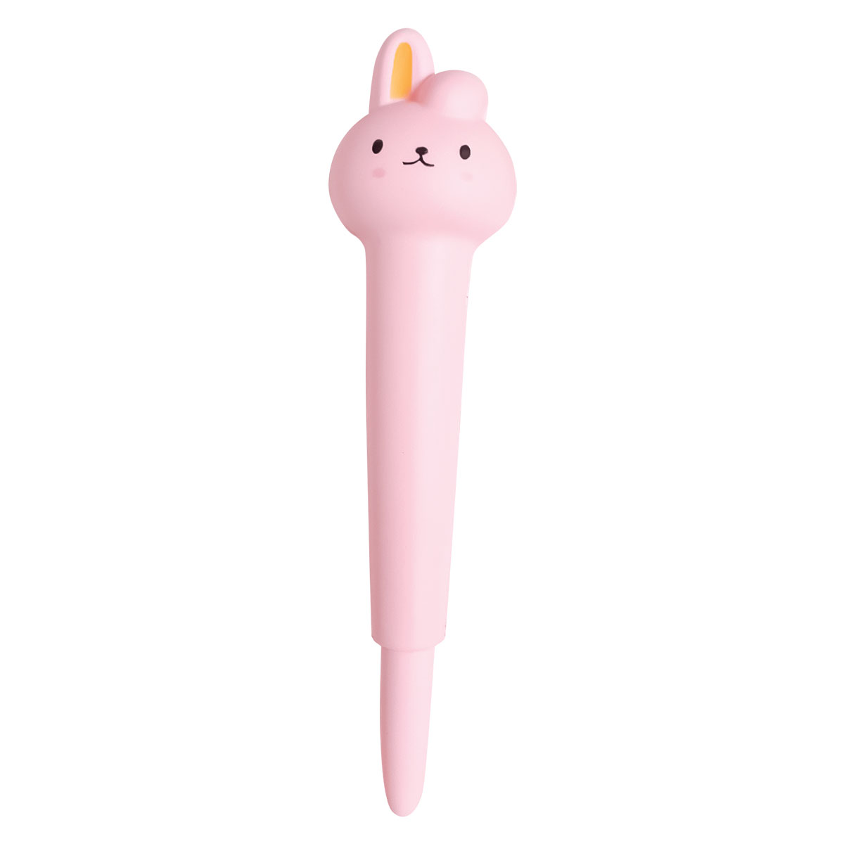 CUTE CT-Esferográfica Gel Squishy-Preta-Coelho