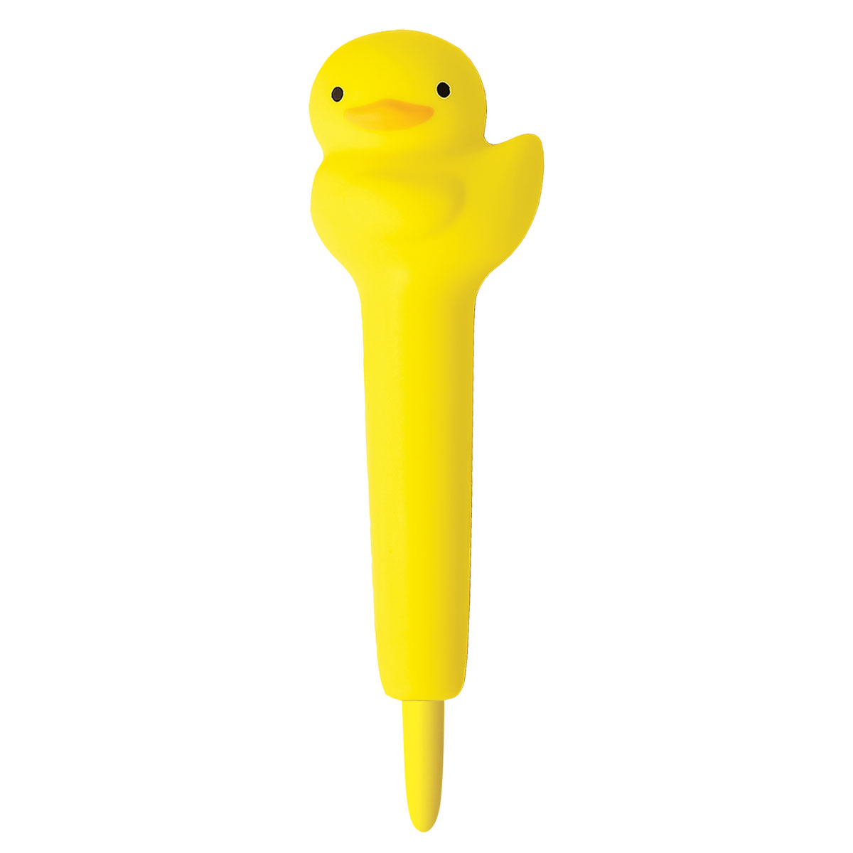 CUTE CT-Esferográfica Gel Squishy-Preta-Patinho